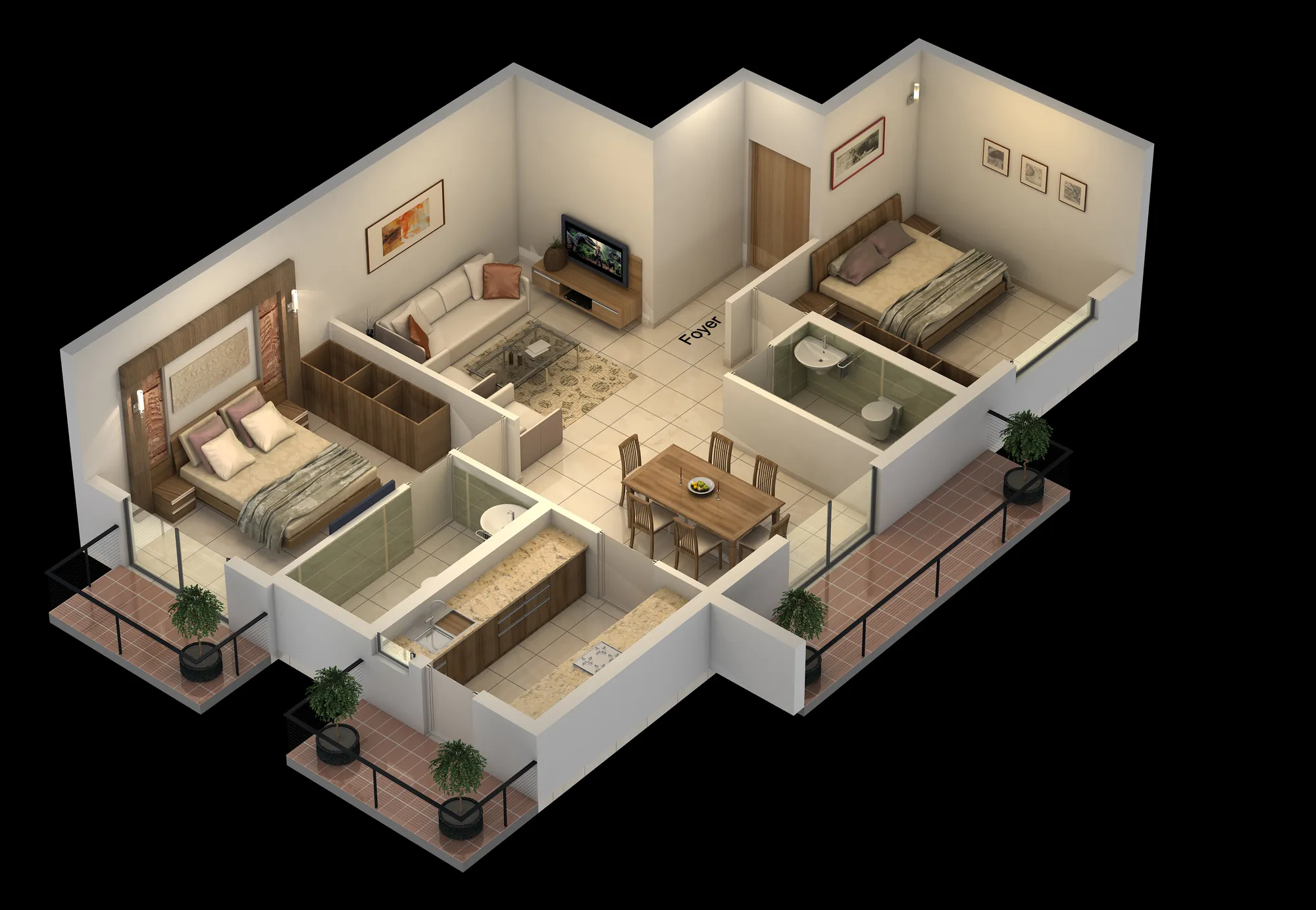 Cresent Apartment