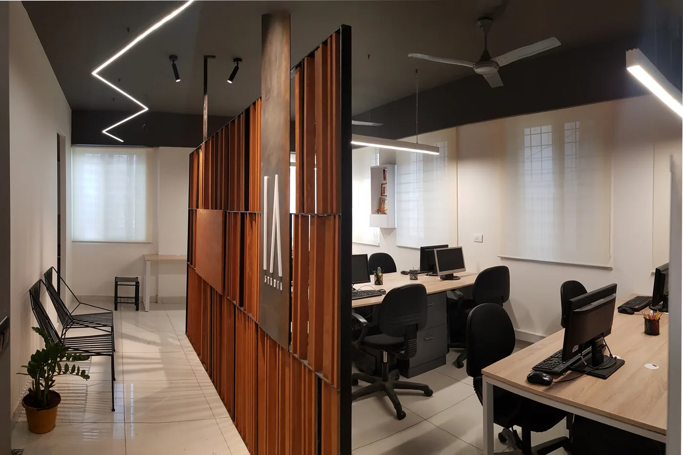 Inside the IA Studio office in Jayanagar, Bengaluru